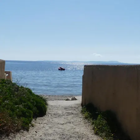 Flamant Rose - Climatise Avec Terrasse, A 150 M דירה *